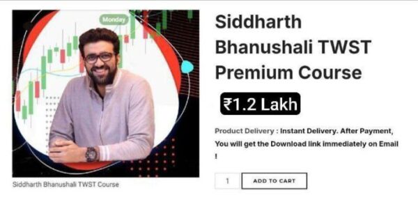 Shidhart Bhanushali TWST Course