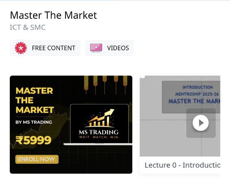 MS Trading SMC & ICT Course