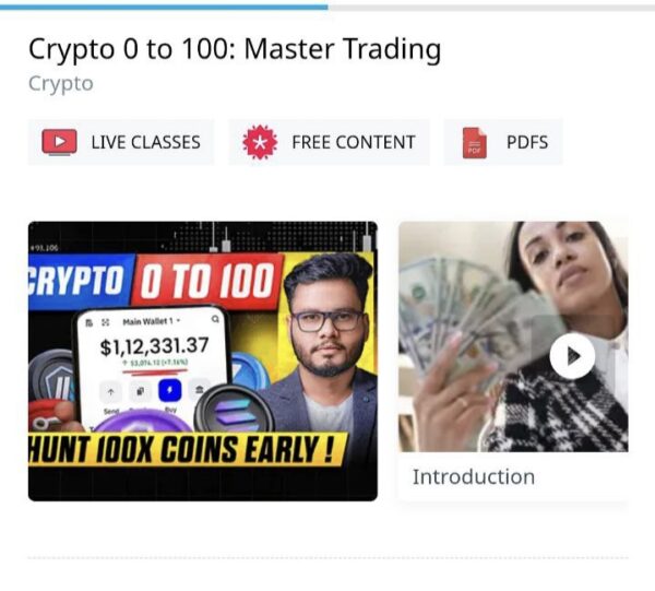 Crown Trading Crypto Course