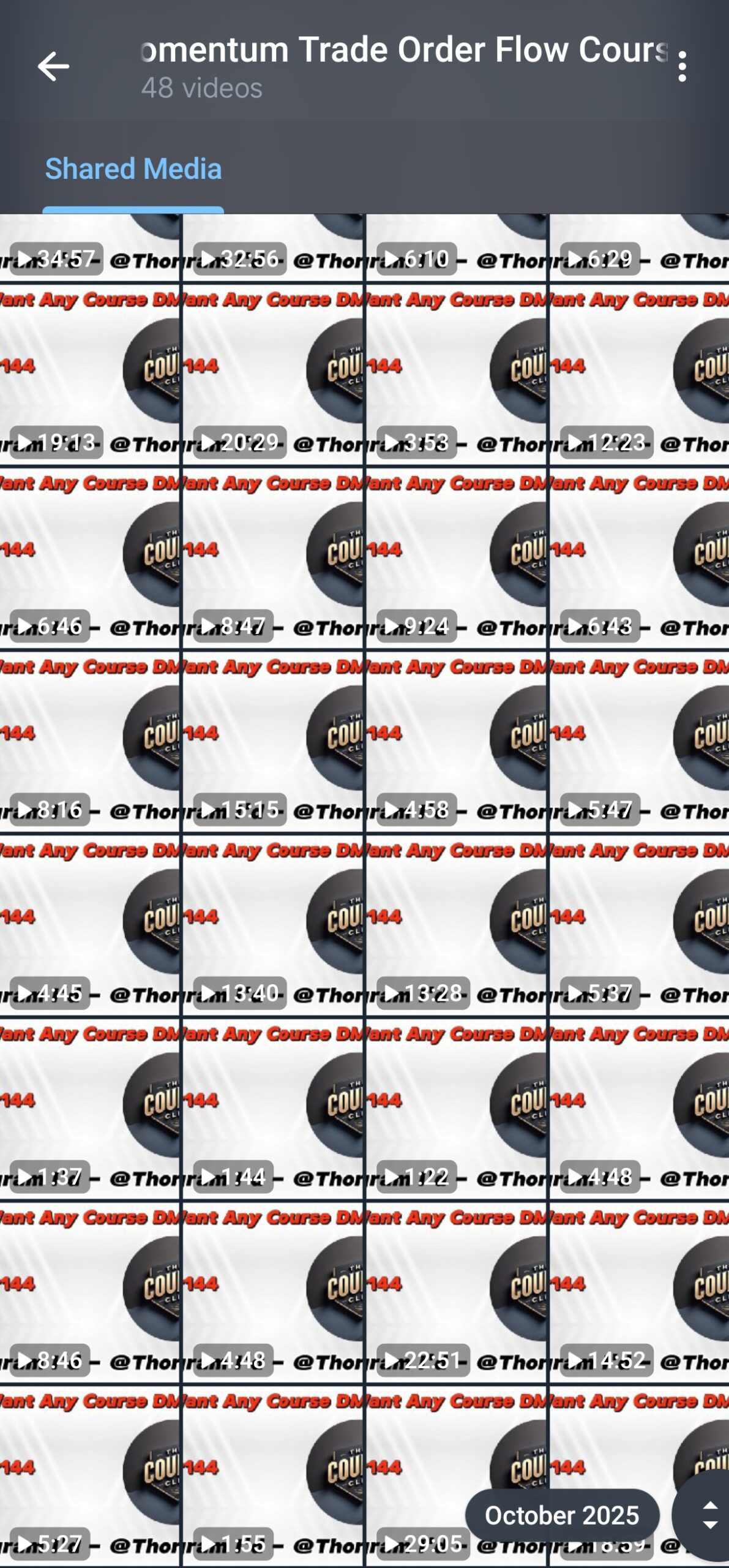 Momentrade Orderflow Mastery Course