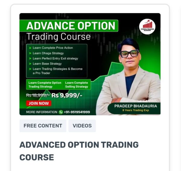 Vinbull India Advance Option Trading Course | Master Options Trading