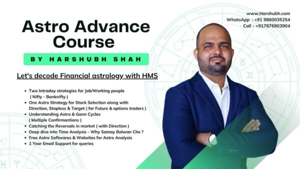 Harshubh Shah Astro Advance Course