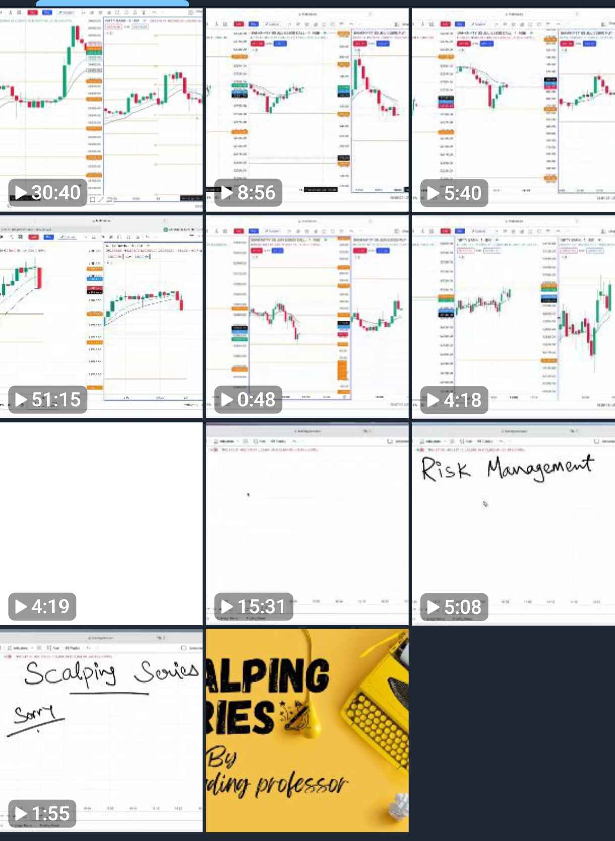 The Trading Professor Scalping Series Course