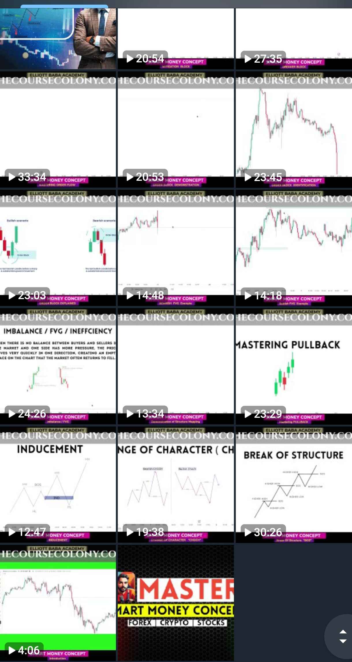 Elliott Baba Accademy Course