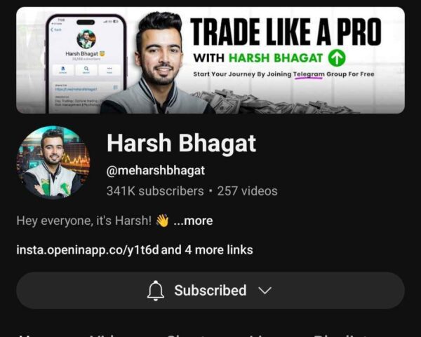 Harsh Bhagat Ucat course