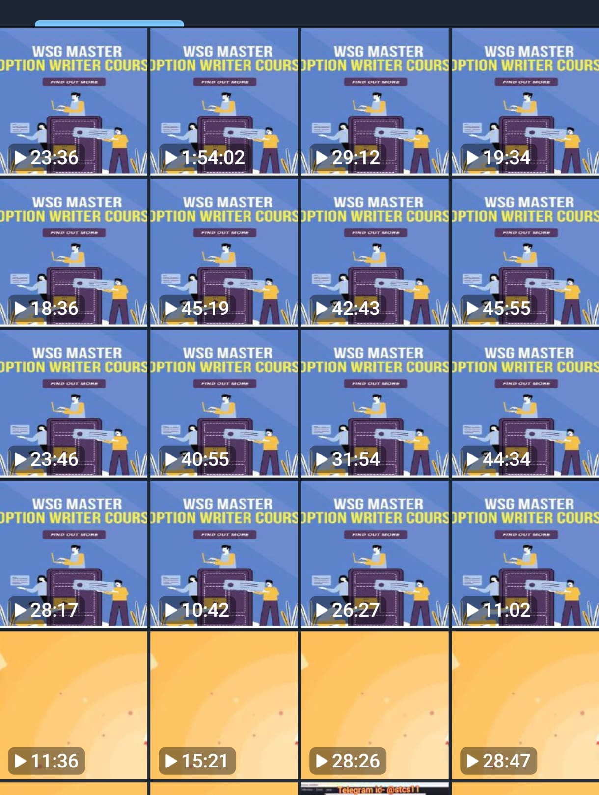 Wealth Saga Master Option Writer Course